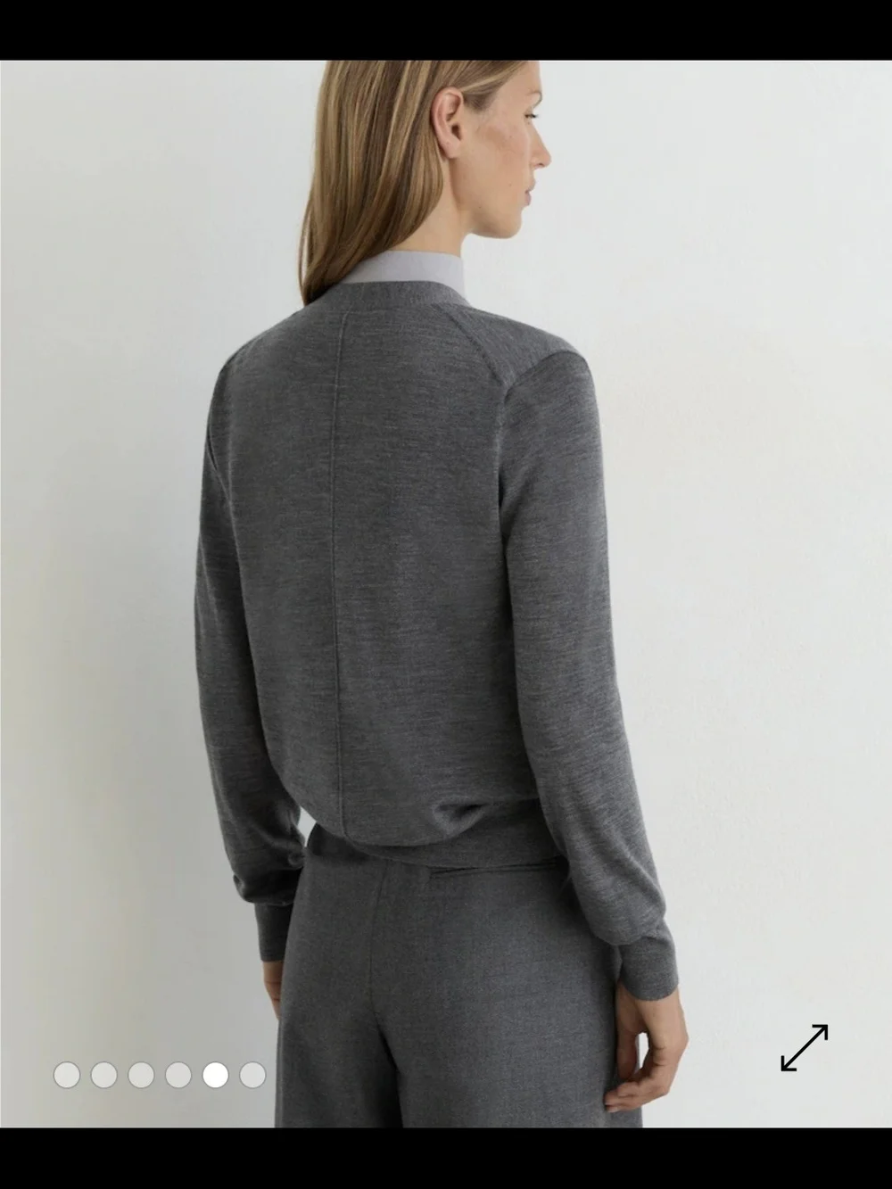 Reiss Merino Wool V Neck Cardigan Xs $175